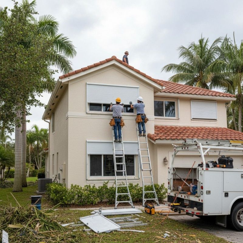 Local Roof Storm Damage Repair pros at work